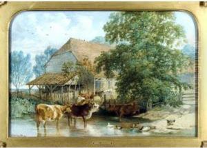 A Spring Morning by Harrison William Weir