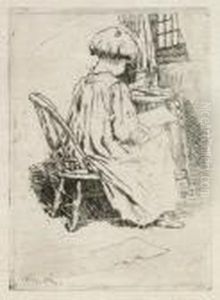 The Little Artist by Julian Alden Weir