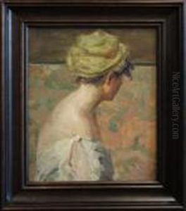 Yellow Turban by Julian Alden Weir