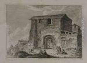 Bei Ripa Grande In Rom by Franz Edmund Weirotter