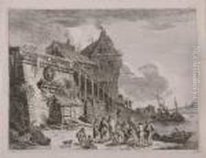 Vues De La Seine by Franz Edmund Weirotter