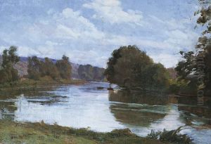 Bord De Riviere by Georges Emile, Geo Weiss