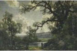 September Morning (a Sussex Landscape) by Jose Weiss