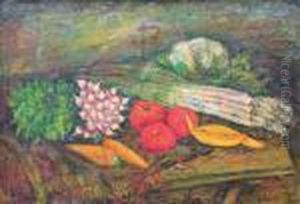 Nature Morte Aux Legumes by Leon Weissberg