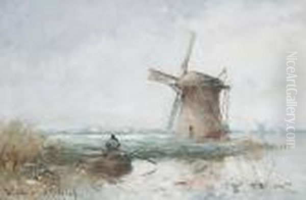 Landscape With Windmill - view 1