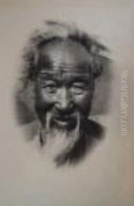Portrait D'un Homme Asiatique Vers 1930 by Willem Johannes Weissenbruch