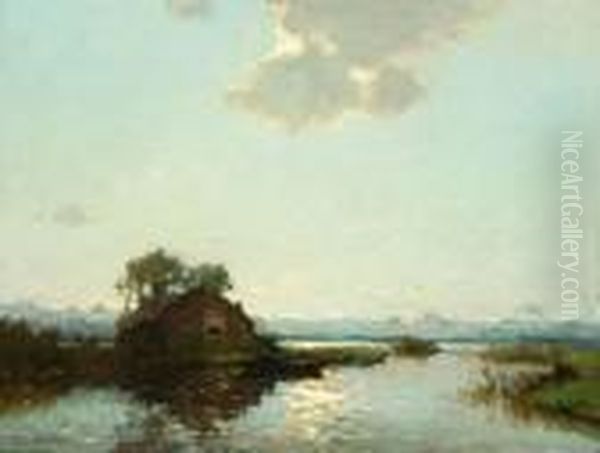 A View Of A Small House By The Water - view 1