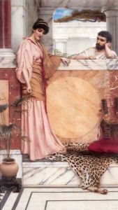 Waiting For An Answer by John William Godward