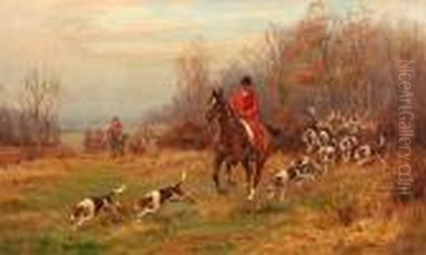 The Hunt At The Edge Of A Copse - view 1