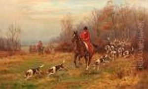 The Hunt At The Edge Of A Copse