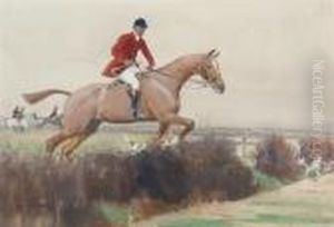 Over The Hedge by John Sanderson Wells