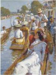 Henley Regatta by John Sanderson Wells