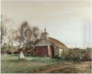 Autumn Morning by William Page Atkinson Wells