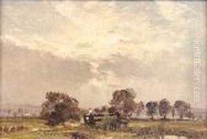 The Footbridge by William Page Atkinson Wells