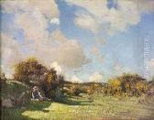 The Picnic by William Page Atkinson Wells