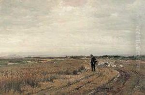 February - Fill - Dyke by William Page Atkinson Wells