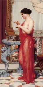 The New Perfume by John William Godward
