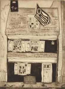 Betsy Ross House by William Wendt