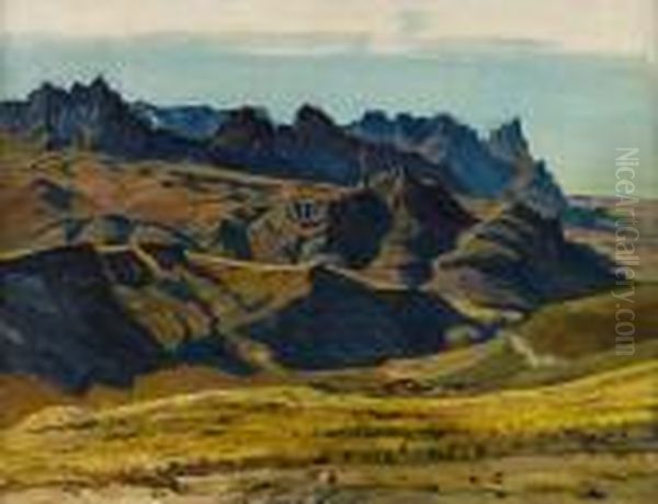 California Mountain Range - view 1