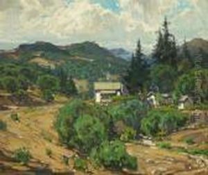 Houses In The Mountains (resort) by William Wendt