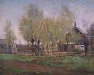 Midwestern Landscape by William Wendt