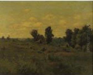 The Glow Of Late Afternoon by William Wendt