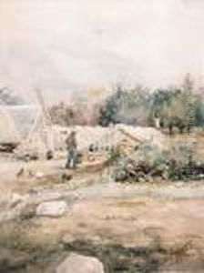 A Northern Garden by William Wendt