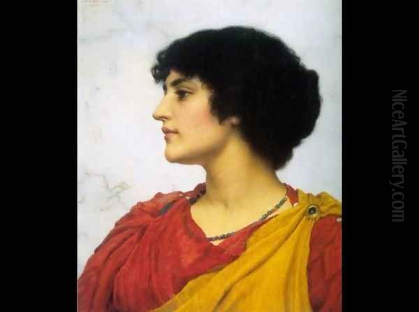 An Italian Girls' Head - view 1