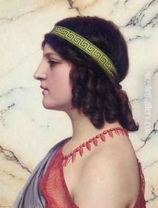 Praxilla by John William Godward