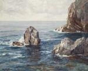 Felsenkuste by Albert Wenk
