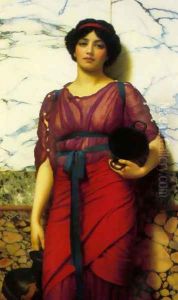 Grecian Idyll 2 by John William Godward