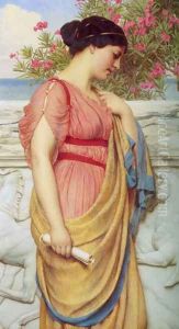 Sappho 2 by John William Godward