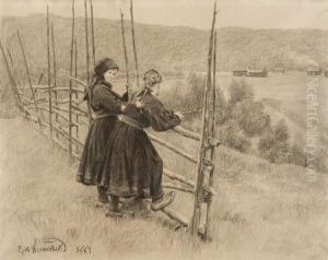 From Telemark by Erik Werenskiold