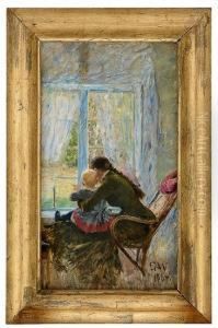 You And Baby1884 by Erik Werenskiold