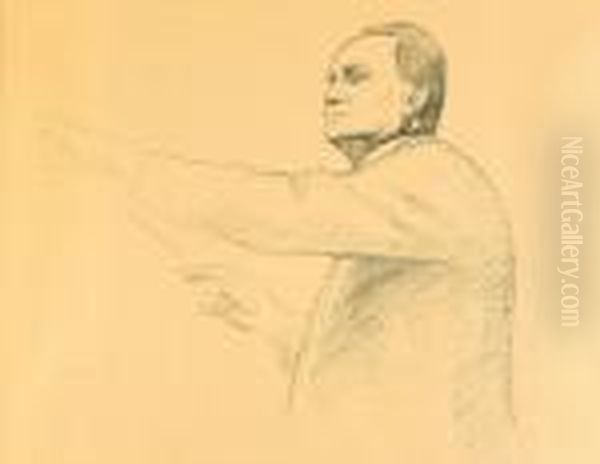 Portratt Av Dirigenten George Schneevoigt - view 1