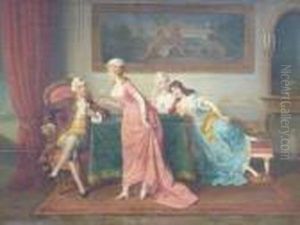 Galante Gesellschaft by Alexander Friedrich Werner