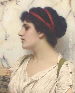 Portrait of a Young Woman by John William Godward