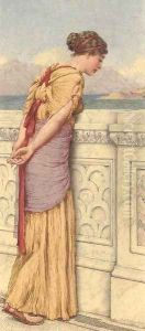 Tender Thoughts 2 by John William Godward