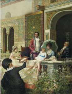 The Spanish Balcony by Manuel Wessel De Guimbarda