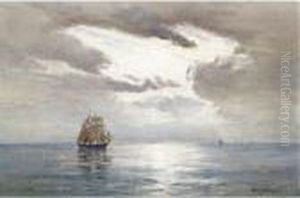 Sky Clearing At Sea by David West