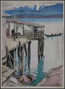 Jim King's Wharf, Alert Bay, Bc