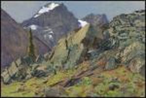 In The Valley Of The Ten Peaks by Joseph Walter West