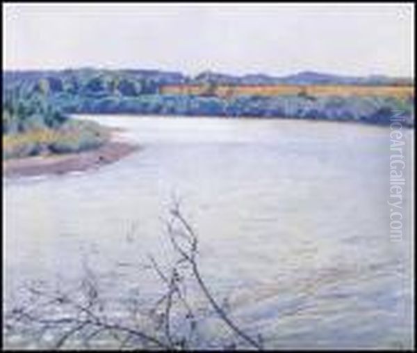 Junction Of The Red And Assiniboine Rivers In Winnipeg - view 1