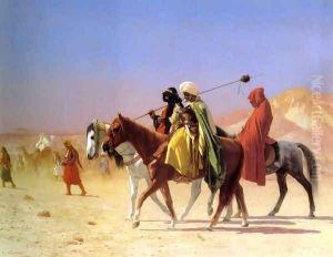 Arabs Crossing The Desert