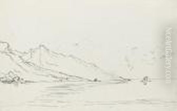 Sailing Boats On A Lake - view 1
