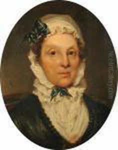 Portrait Bust Length Reputed To Be Of Mrs Macdremot.