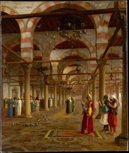 Prayer In The Mosque