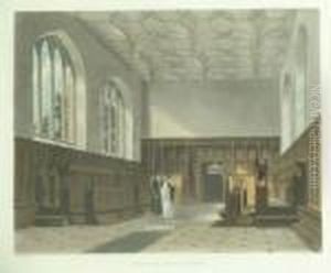 Chapel Of Benet College 1815 Chapel Of Benet College 1815