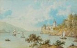 Dartmouth Castle by William Westall
