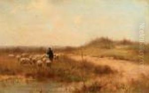 Herding The Flock by Cornelis I Westerbeek